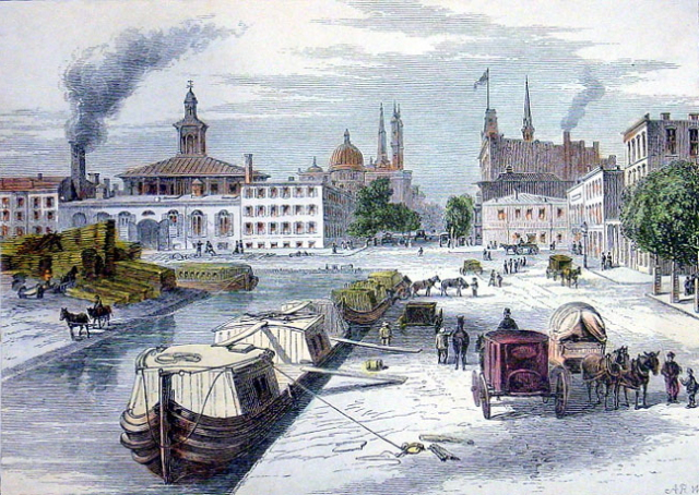 1875 Miami Erie Canal in Cincinnati